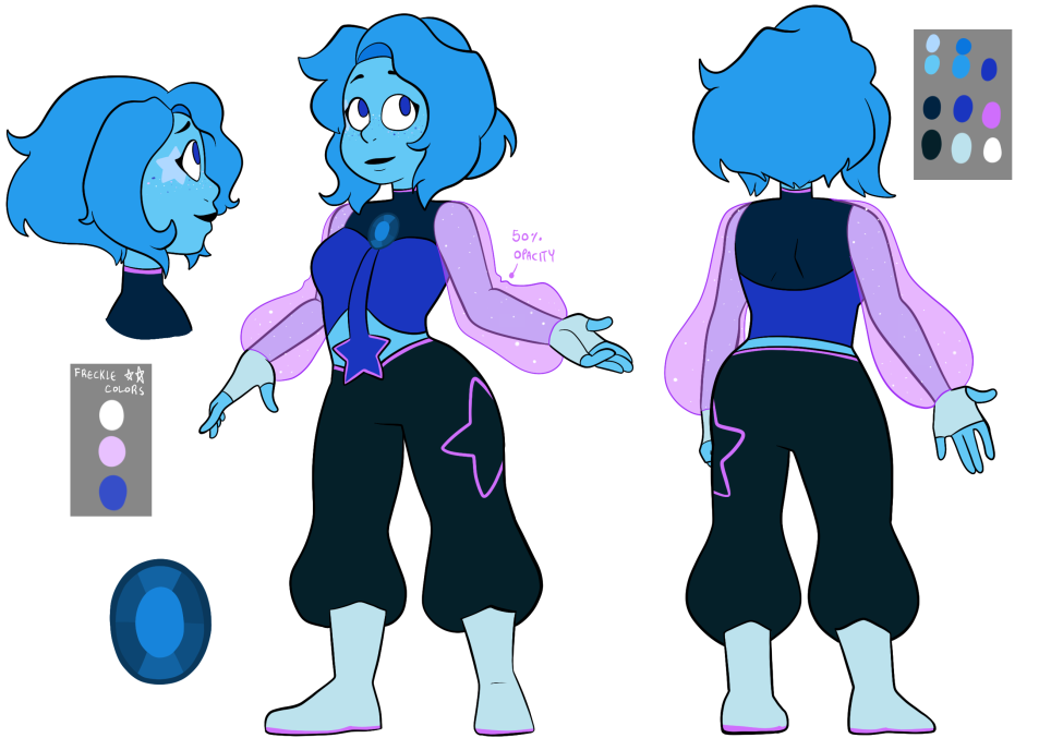 Blue Topaz reference sheet
