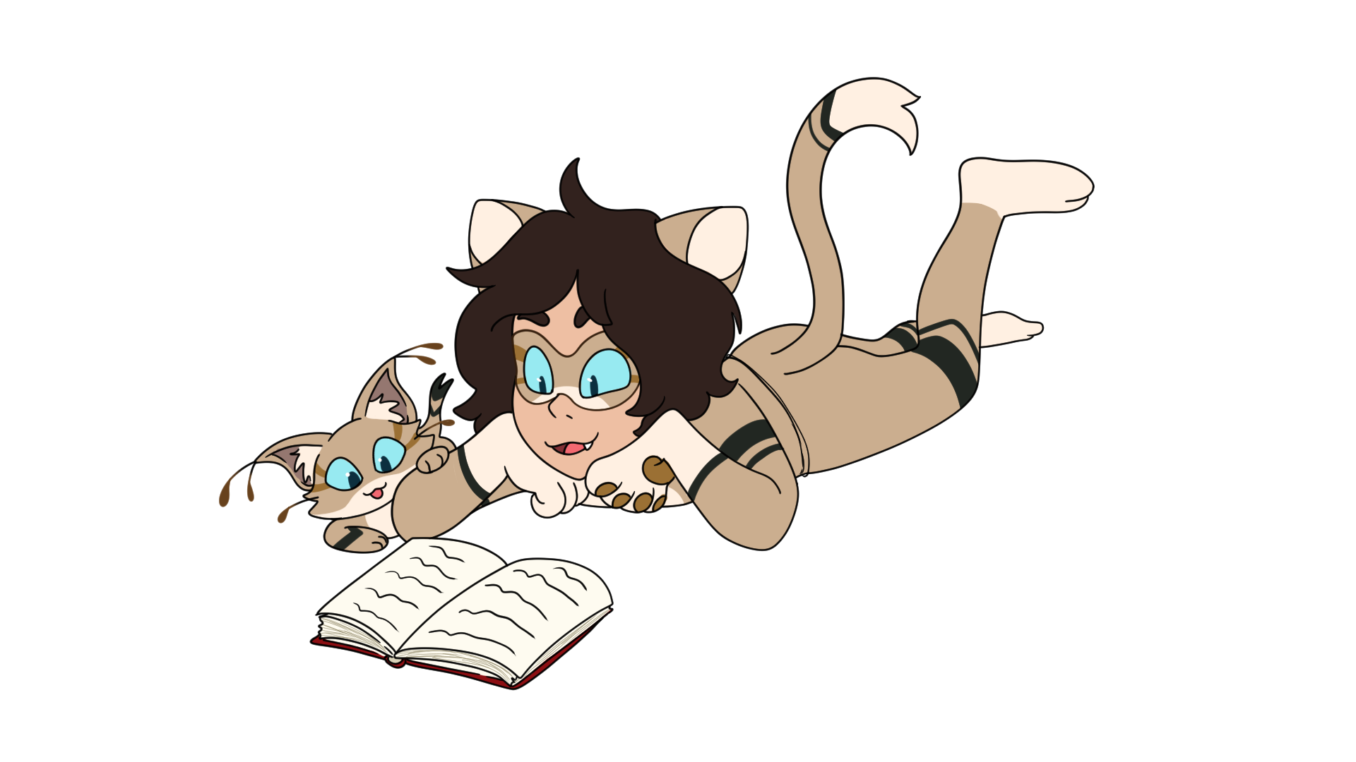 Sandstorm and Verr reading together